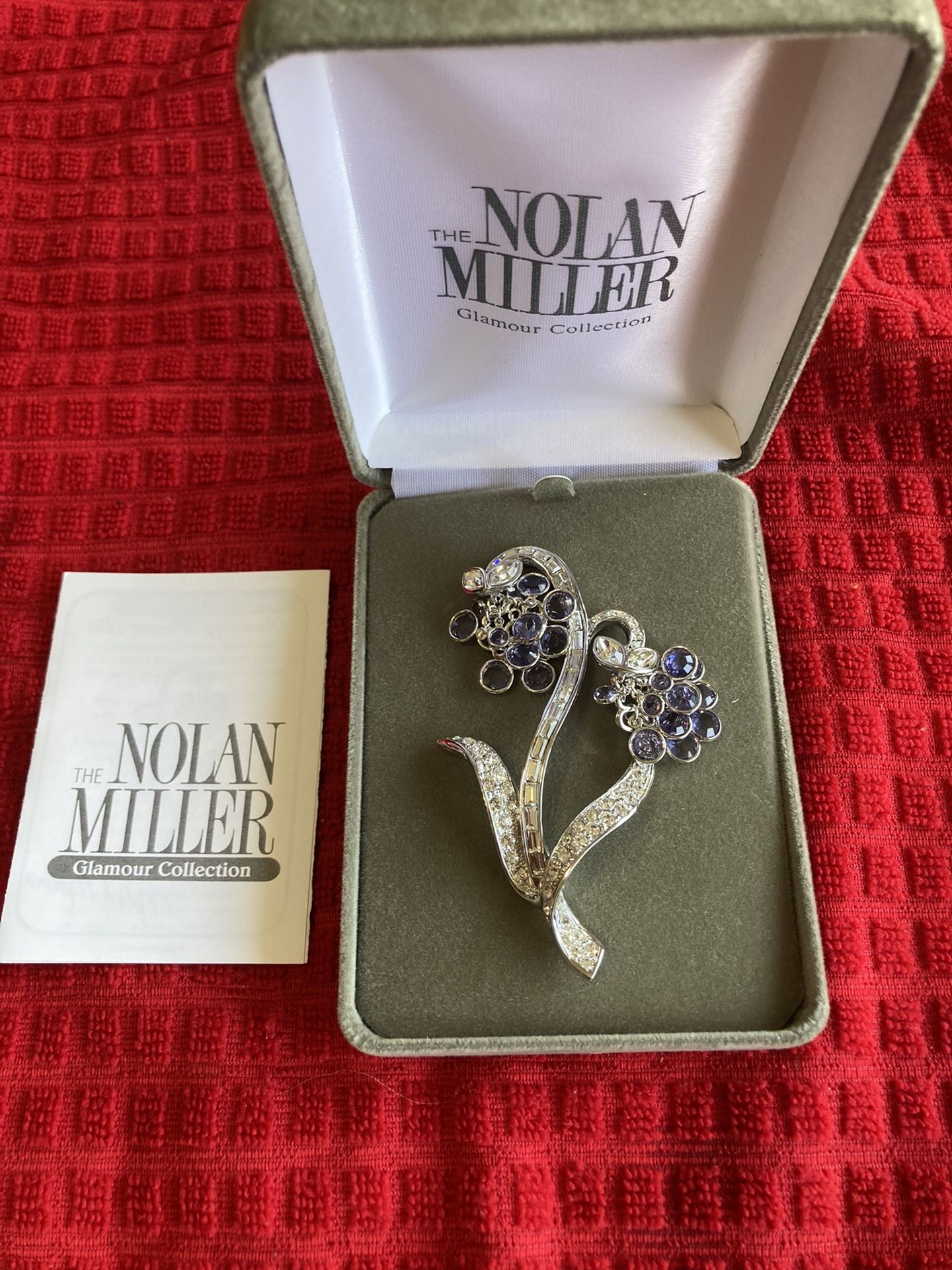 AUTHENTIC NOLAN MILLER “DANCING FLOWER PIN/BROOCH”