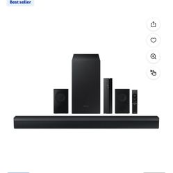 SAMSUNG B-Series https://offerup.com/redirect/?o=NC4xLkNI Soundbar & Rear Speakers with Subwoofer, Bluetooth, HW-C47M/ZA 2023