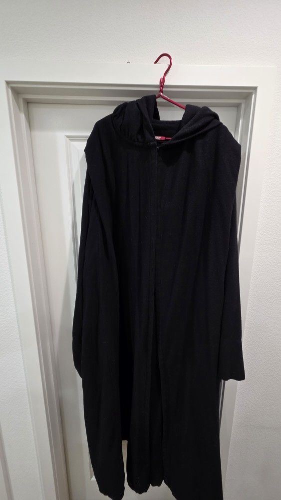 NEW Star Wars Sith Robe Adult 2XL Black Galaxy’s Edge Costume Disney Parks