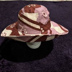 Medium/large Madewell NWT Bucket Sun Hat Pink Camo