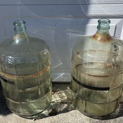 5 Gallon Glass Water jugs Carboys Beer Home Brew