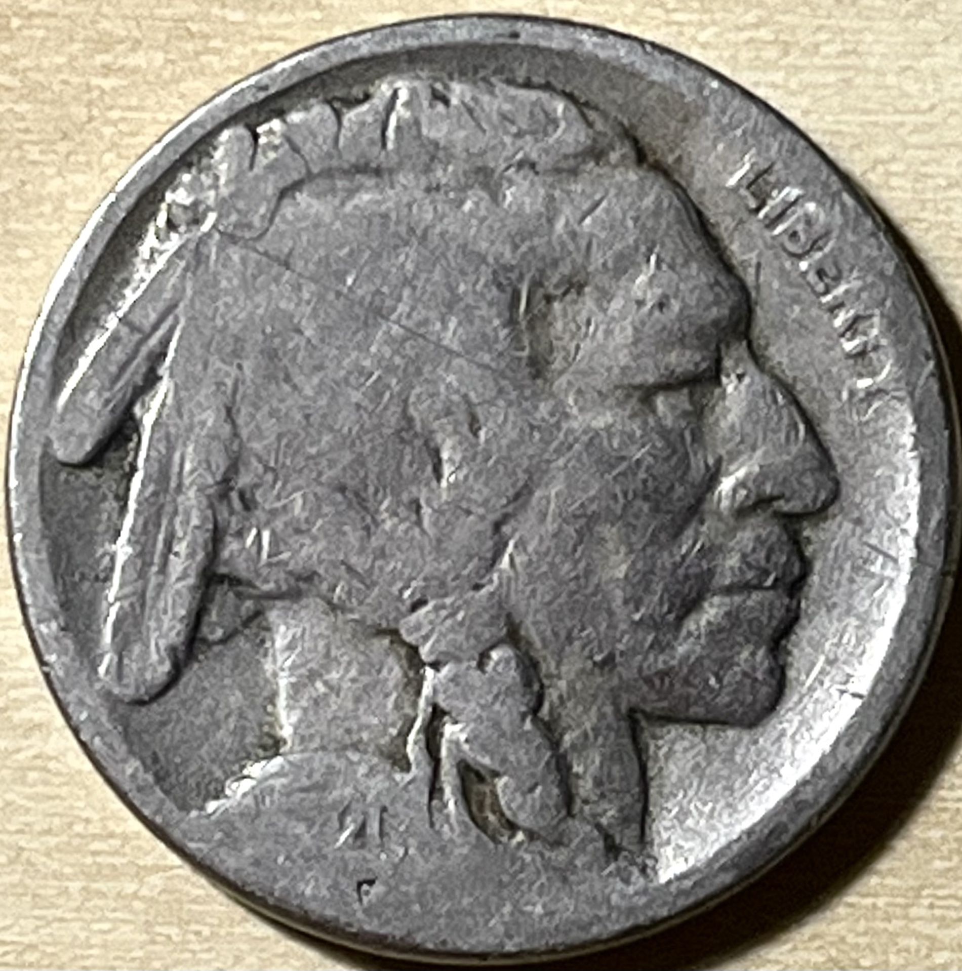 1920-S Buffalo Nickel