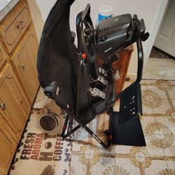 Xbox Racing Chair With Steering Wheel And Gas Brake And Clutch 