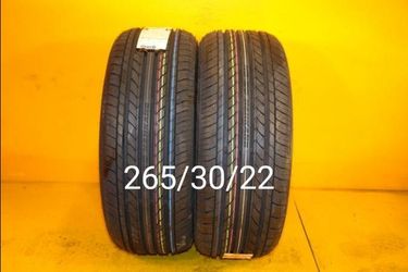 265/30/22 For Sale 2 New Tires We Service Motorcycle Tires