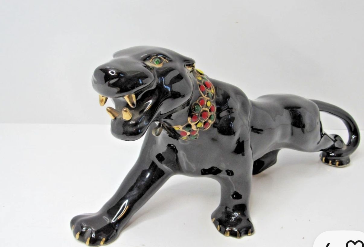 Mid Century Vintage Black Panther Excellent Collection