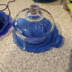 Antique Glass Butter Dishes