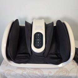 CloudMassage Foot and Calf Massage Machine with cord and instructions