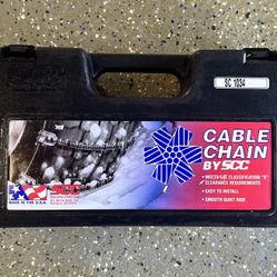 Cable Chain  (Snow Chain)  - Meets SAE Classification “S”