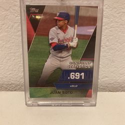 2021 Topps Juan Soto 257/299