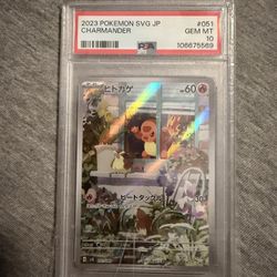 Japanese Charmander PSA 10