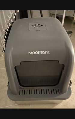 Large Meowant Stainless Steel Cat Litter Box - LB02