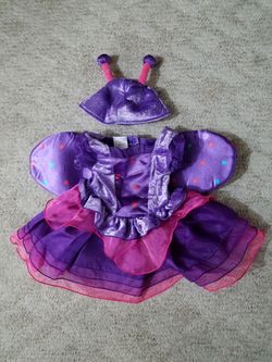 Pink and Purple butterfly costume size 6-9 months infant/babygirl