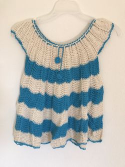 3-4 years crochet handmade baby girl dress NEW