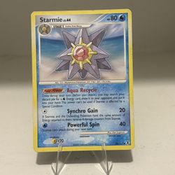 2009 Starmie Pokemon Card