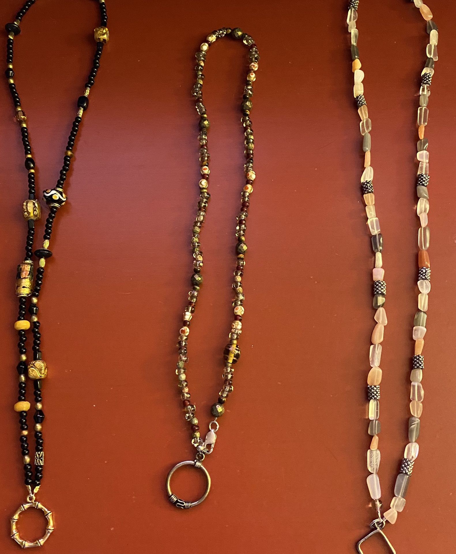 Necklace - Glasses Holder (Handmade)