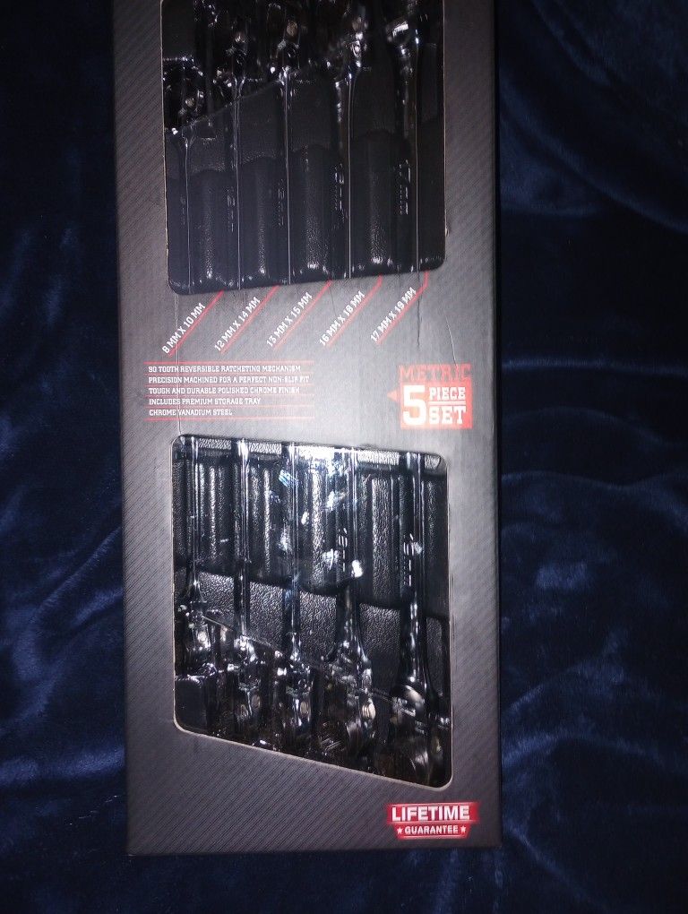 Icon Professional Double Box Flex Ratcheting Wrench Set