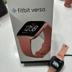 Pink Fitbit Versa