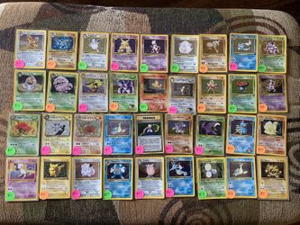 RARE 1996-2000 VINTAGE HOLO POKÉMON CARD LOT WOFC/JAPANESE/PROMOS