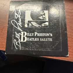 Autographed Billy Preston CD