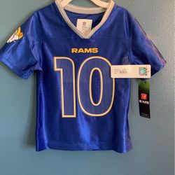 LOS ANGELES RAMS JERSEY COOPER KUPP GIRLS XSMALL 4/5
