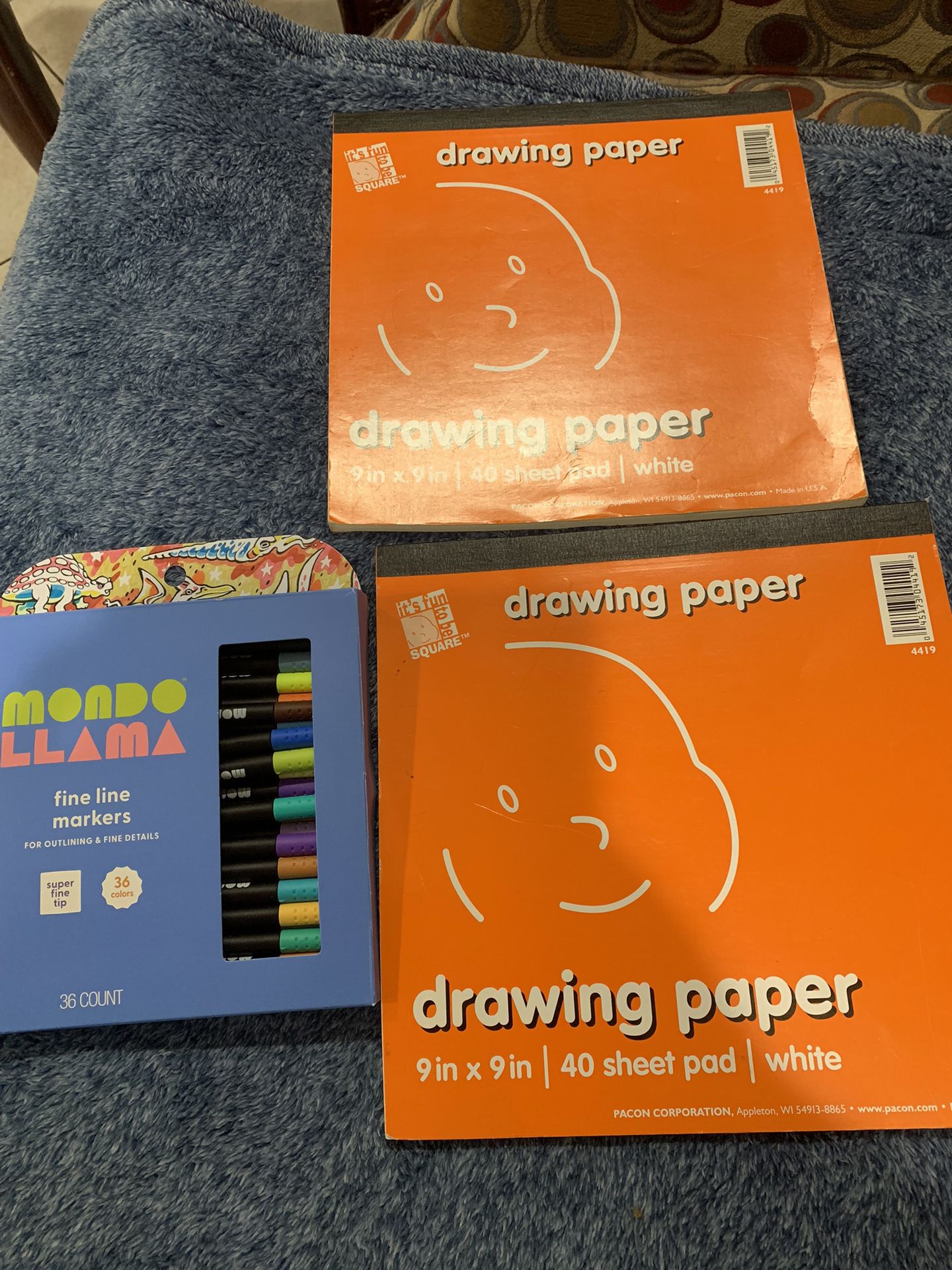 Coloring Books And Pens 