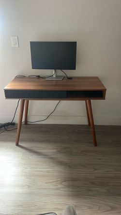 Desk with chair