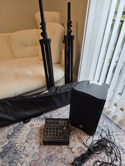 Harbinger M200-BT PA System — Full Setup — $280