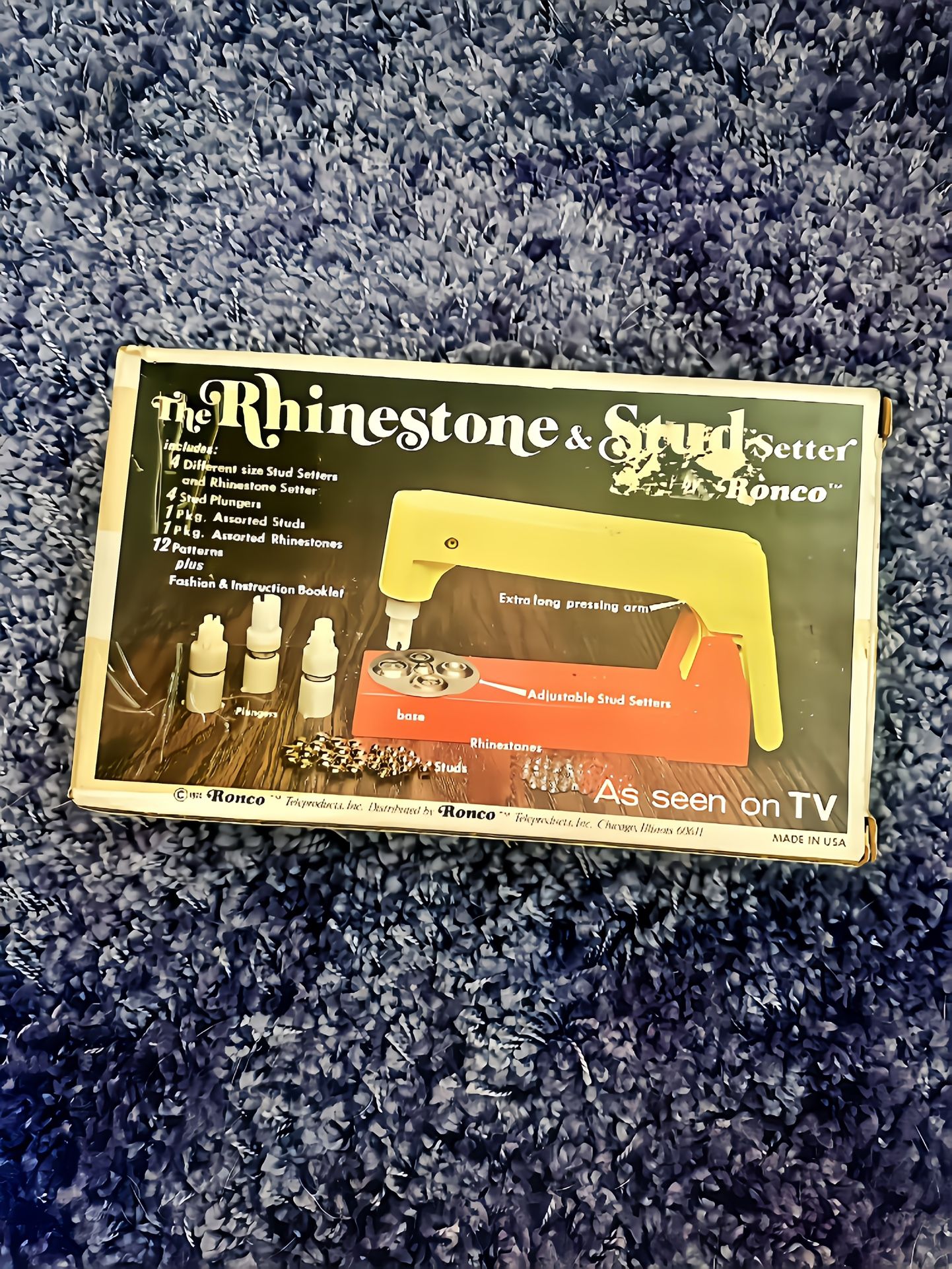 Vintage Rhinestone Stud Setter