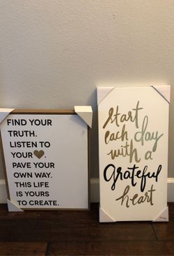 Brand new room decor