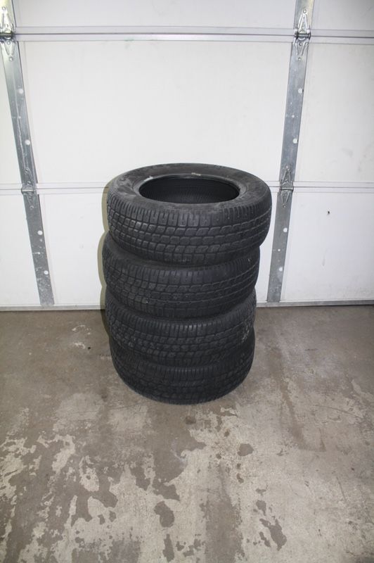 Set of 4 Goodyear Wingfoot HP 195 60 14 Tires