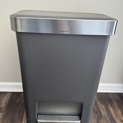 Simple human stainless Steel Trash Can