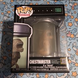 Alien Chestburster Funko Pop 1988 Light up
