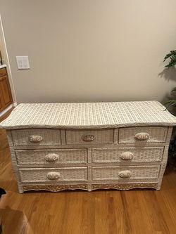 Pier 1 Wicker Dresser From The Jamaica Collection 