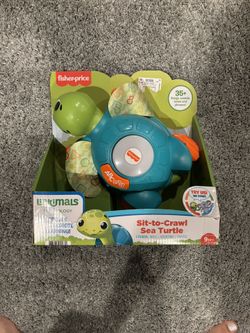 Fisher-Price Linkimals Sit-to-Crawl Sea Turtle
