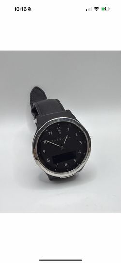 Tranquil Smartwatch With Tan Leather Strap No Charger Only Watch Works