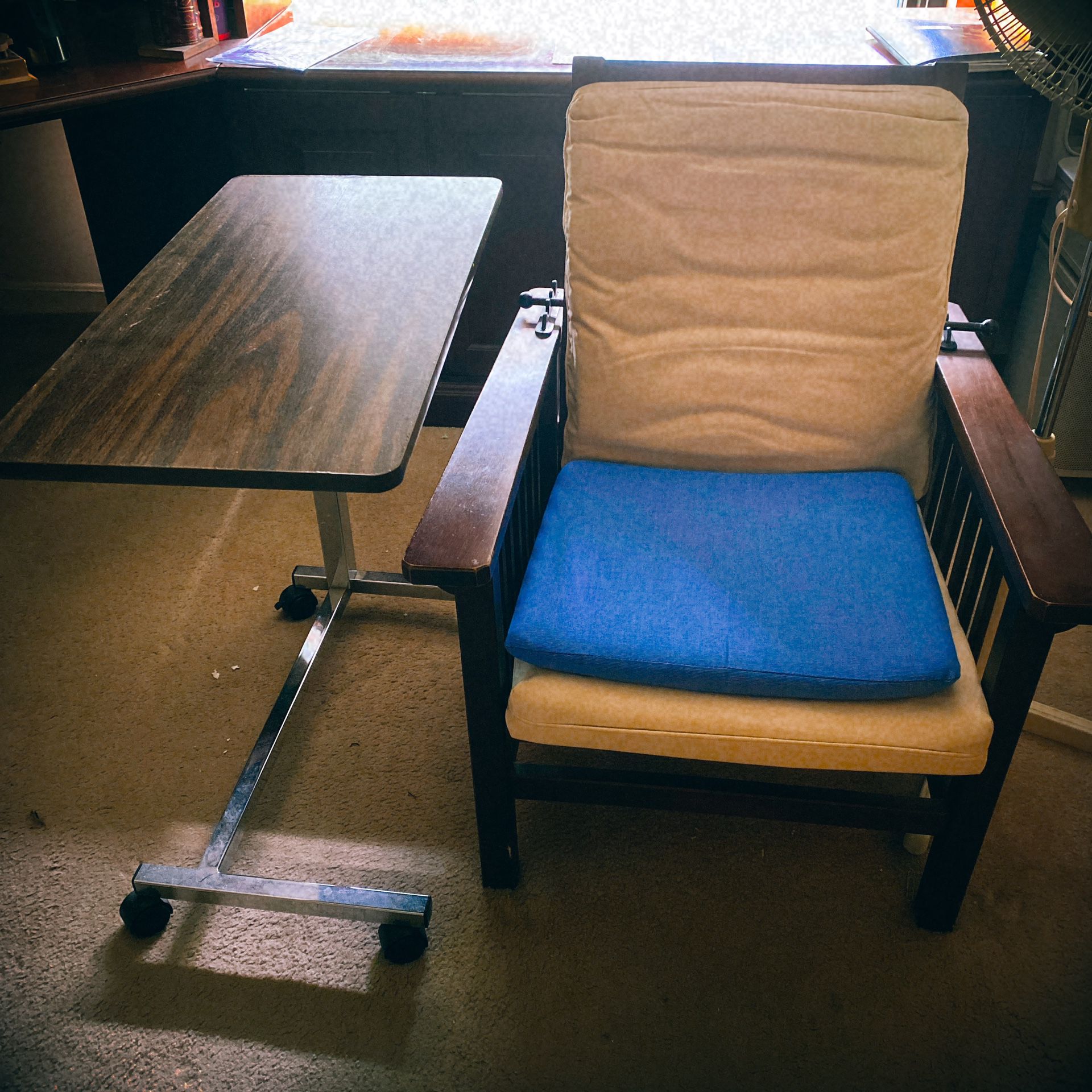 Medical chair and table