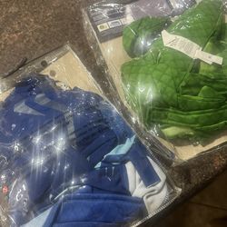 costume cat boy and gecco