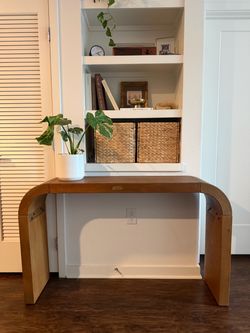 52” Wood Console Table