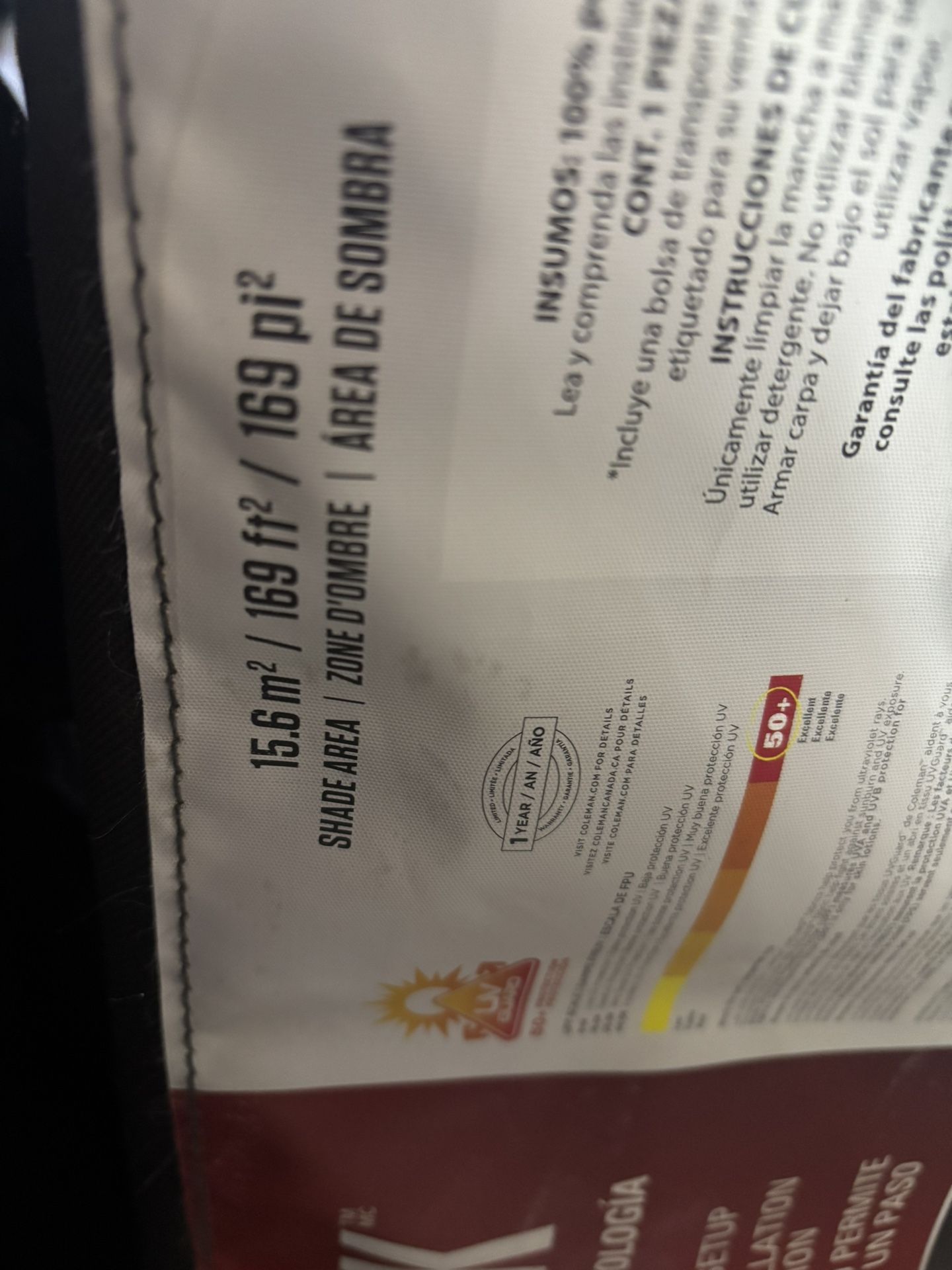 2 Coleman canopy Tents