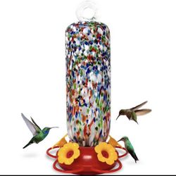 BOGO-Glass Humming Bird Feeder