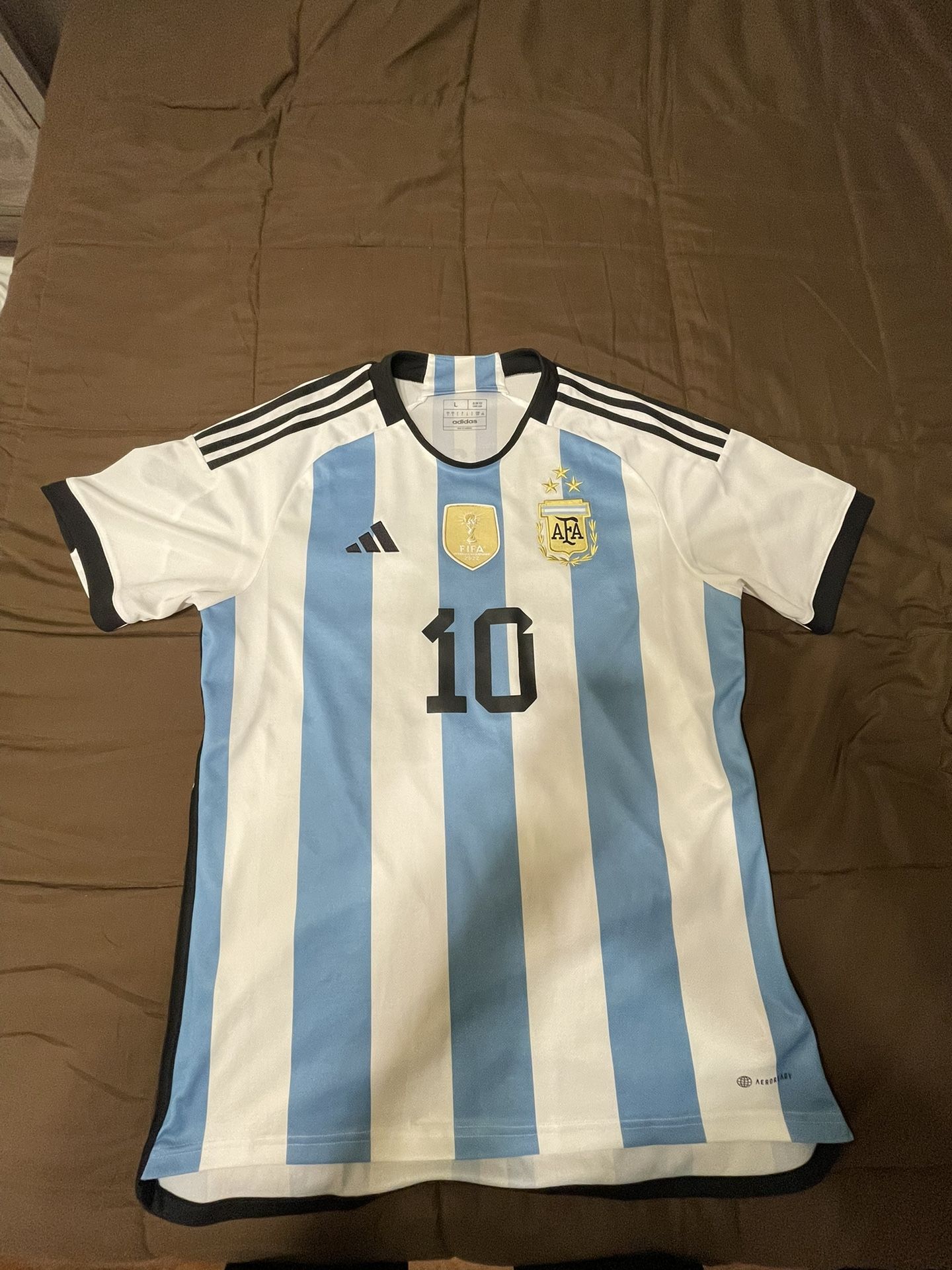 Authentic Argentina World Cup 2022 Messi Jersey