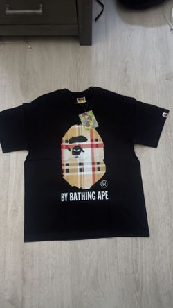 Black Plaid BAPE Tee