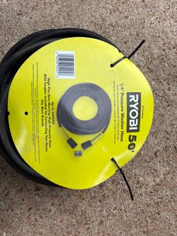Ryobi 50ft 1/4" Pressure Washer Hose