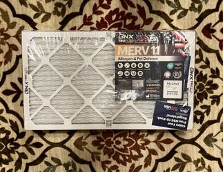 BNX MERV 11 Air Filter 14x24x1 - 6 Pack