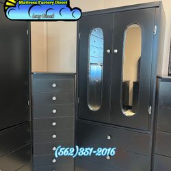 Ropero Paulina Dresser With Diamonds Drawer Closet Ropero 