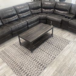 Leather Sofa