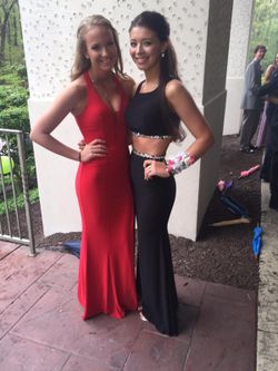 black prom dress