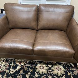 Brand New 2 Seat Leather Sofa 