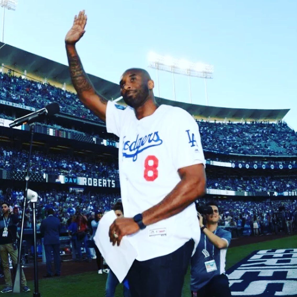 Los Angeles Dodgers Kobe Bryant Royal Throwback Jersey – US Soccer