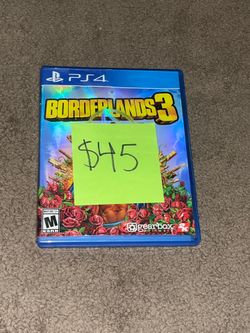 PlayStation PS5 PS4 Borderlands 3 Video Game